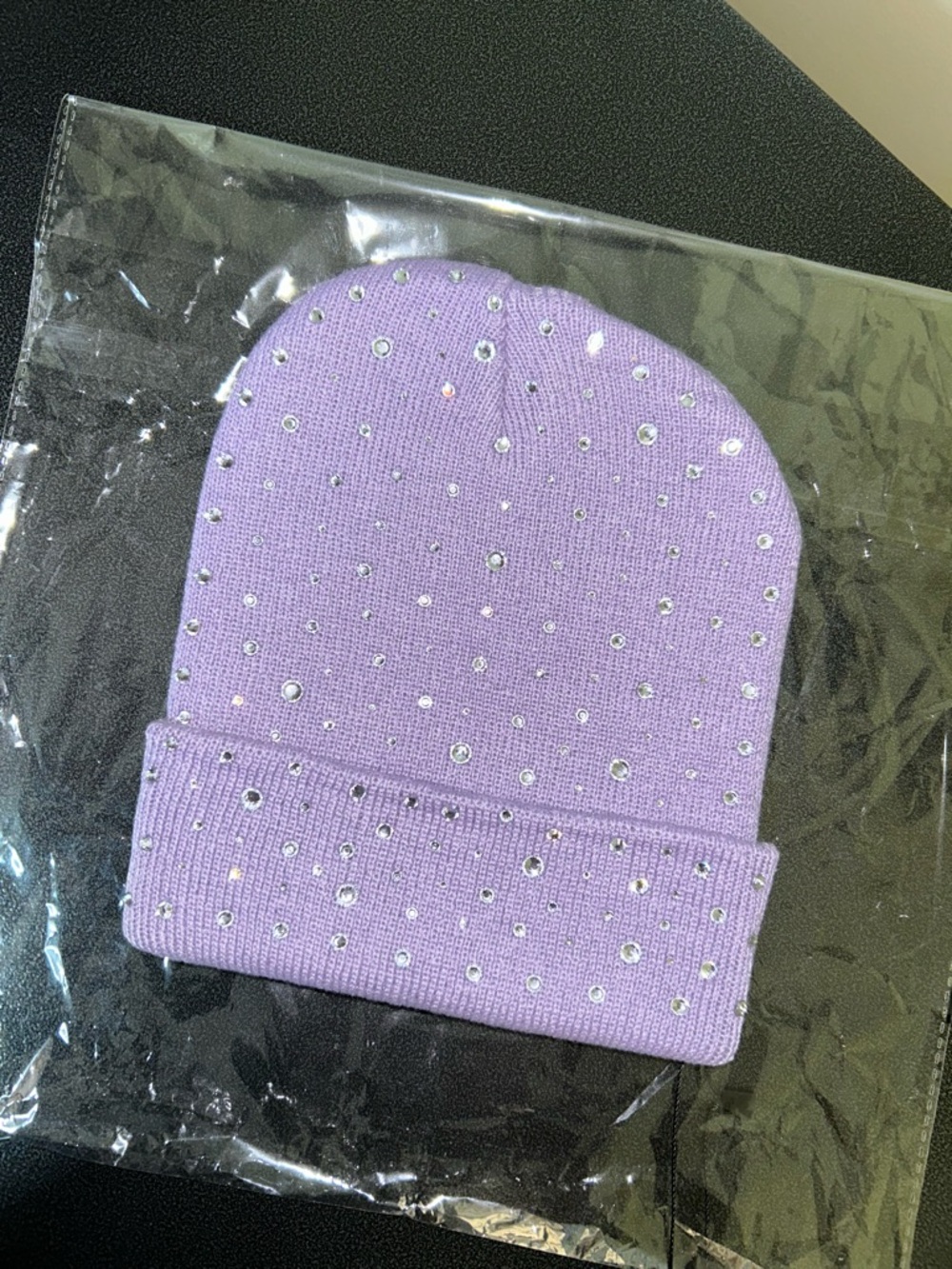 “Lilac Diamond Dust” Beanie